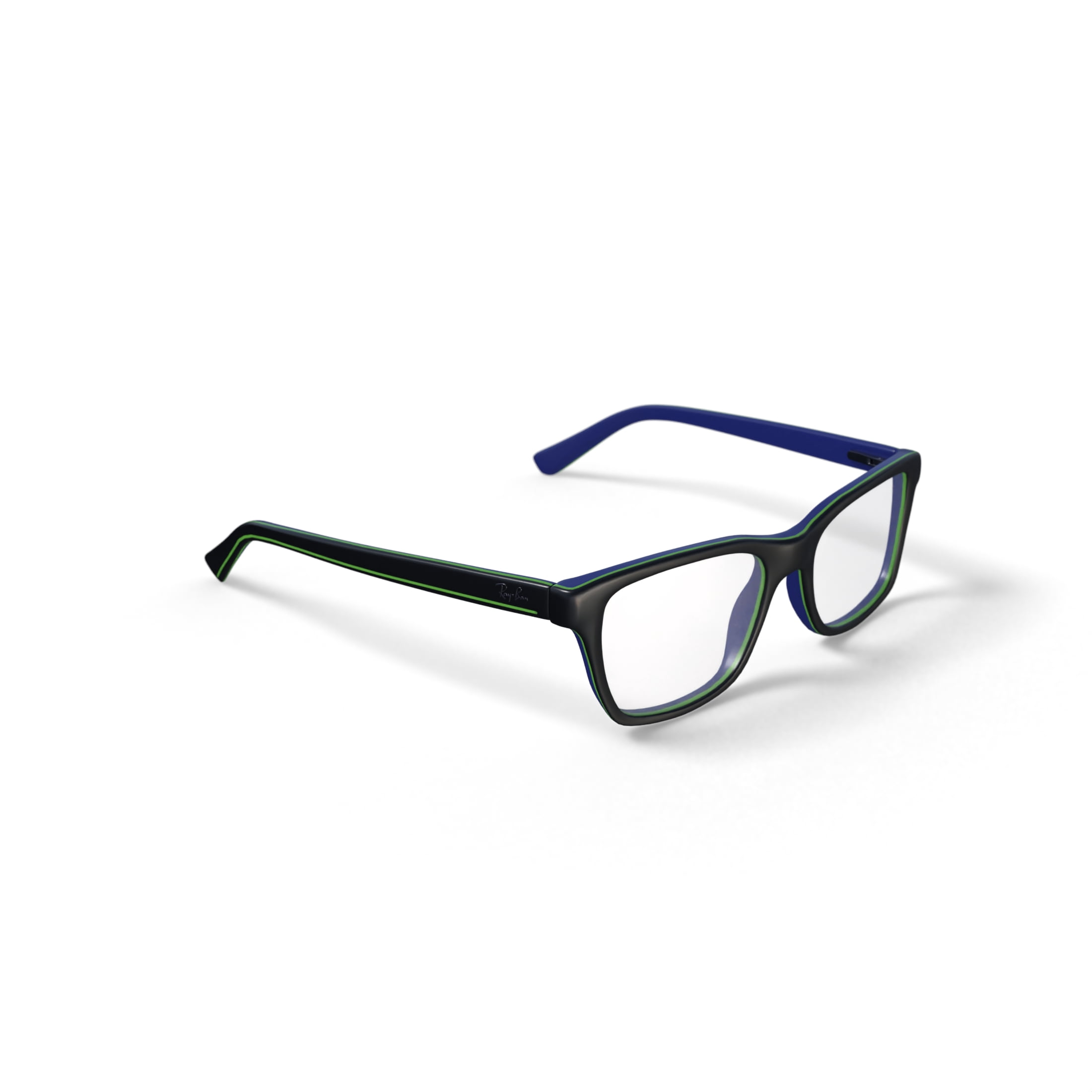 Ray-Ban Youth 0RY1536 Prescription Eyeglasses with Case, Dark Grey