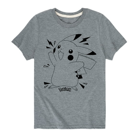 Pokémon - Pokedex Pikachu - Youth Short Sleeve Graphic T-Shirt