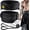 Midnight Black, variant on ANUEKLEAR 2-in-1 Weightlifting Belt & Dip Belt with 36.7 IN Rope, Double-Layer Weight Lifting Belts, Powerlifting Gy Weighted Belt for Pull Up Squat