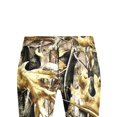 thumbnail image 4 of Grblisyd Camo Pants for Girls Flare High Elastic Waist Dress Trousers Fashion Maple Leaf Print Uniform Pants With Button, 4 of 6