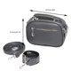 thumbnail image 4 of Bolso pequeños para cámara de mujer, Bolso cruzado de gran capacidad de piel sintética para viaje de compras, 4 of 8