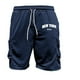thumbnail image 5 of Playeras Cuello V Para Hombre, Conjunto De Dos Piezas De Camiseta Y Pantalones Cortos De Manga Corta Con Estampado Masculino, Camisa Estampada Y Pantalón Corto., 5 of 8