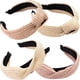 thumbnail image 4 of diademas anudadas de rafia tejida, diademas anchas para mujer, 4 of 6
