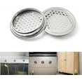 thumbnail image 4 of 20 Pieces Round Stainless Steel Air Vent Grille Ventilation Grill Cover Circle, 4 of 4