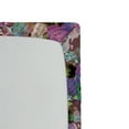 thumbnail image 3 of Ambesonne Abstract Floral Fitted Sheet, Jumble Design Lilac, Twin Size, Violet Teal Multicolor, 3 of 5