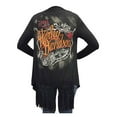 thumbnail image 2 of Harley-Davidson Women's Vintage Tribal Bar & Shield Long Sleeve Cardigan (L/XL), Harley Davidson, 2 of 2