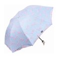 thumbnail image 1 of wonima02 Vintage Princess Lace Sunny Rain Umbrella UPF 50+ UV Light Windproof Strong Auto Open/Close Anti-UV Portable Travel Umbrella with Reflective Stripes for Rain Sun Small Folding Backpack, 1 of 1