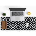 thumbnail image 5 of Desk Mat Large Mouse Pad, Black White Geometric Aesthetic XL Mouse Pad Extended Full Desk Gaming Mousepad XL Long Keyboard Mouse Mat Desk Pad 31.5''''X11.8'''' Desk Accessories for Women Men, 5 of 6