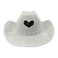 thumbnail image 3 of Hats Women Silver Cowgirl Hats for Girls Sequin Hat Glitter Cowboy Hat Cute Hats Disco Cowgirl Hat, 3 of 3