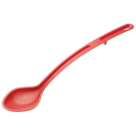 

3Pc Winco CVSS-15R Red Polycarbonate 15 Curved Serving Spoon 1 1/2 oz.