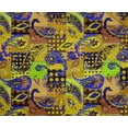 thumbnail image 5 of oneOone Polyester Spandex Yellow Fabric Paisley Patchwork Fabric For Sewing Printed Craft Fabric By The Yard 56 Inch Wide, 5 of 6