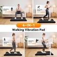 thumbnail image 3 of Sperax 4 in 1 Walking Vibration Pad Treadmill, Walking Treadmill Pad for Home with Remote Control and APP | Elegant Black, 3 of 9
