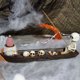 thumbnail image 5 of Soporte de incienso Hugtrwg con Forma de calavera y barco bandeja Decorativa resina, 5 of 9