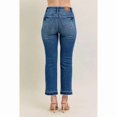 thumbnail image 5 of Full Size Hw Vintage Wash Release Hem Kick Flare Jeans Plus, 5 of 5