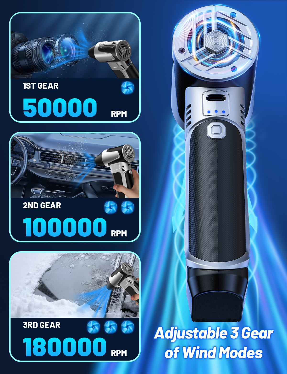Air Duster Blower for Home Cleaning