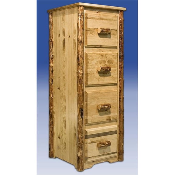 Glacier Country File Cabinet with 4 Drawers