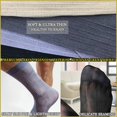 thumbnail image 3 of CAILDANL 10 Pairs Mens Ultra Thin Dress Socks Silk Sheer Business Socks Soft Nylon Work Trouser Sox Mid Calf, 3 of 7