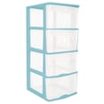 thumbnail image 1 of Caja Plástico Organizadora Prinsel 4 Cajones 83*39*35cm azul, 1 of 2