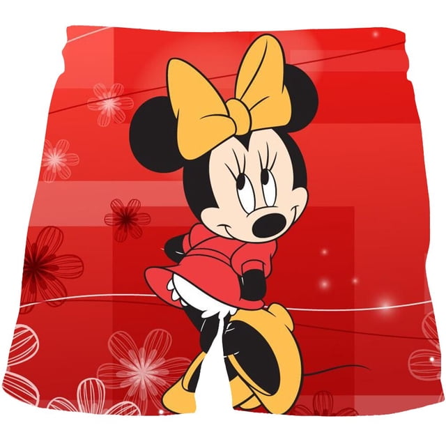 Ropa de Mickey Mouse para bebés, ropa deportiva para niños, disfraces de dibujos animados estampados de la serie Disney de verano, Tops de manga corta para niñas, Tees12M Gao Jinjia LED