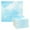 Light Blue Watercolor Cloud, variant on Dailycode 6 Packs Kitchen Dish Towels Soft Absorbent Dish Cloths Light Blue Watercolor Cloud 11"x11"