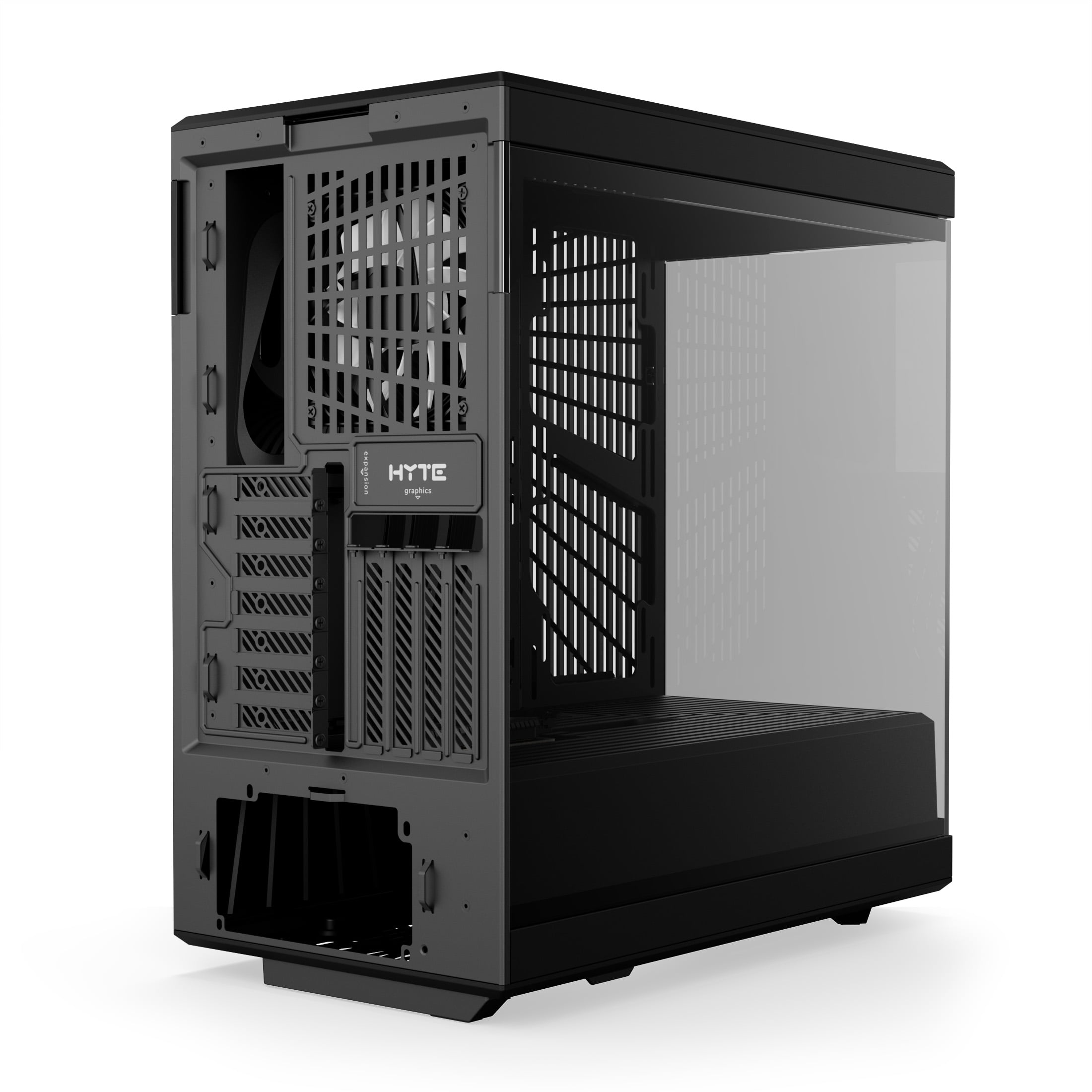 HYTE Y40 ATX Gaming Case, Panoramic Tempered Glass, PCIE 4.0