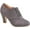 Grey, variant on Journee Womens Leona Inside Zip Block Heel Booties, Widths Available