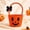 D, variant on Orange Halloween Decor Basket, Halloween Candy Storage Server Bucket, Trick or Treat Woven Pumpkin Candy Bucket, Boo Spooky Baskets, Jack O Lantern Baskets for Candies Storage Gift Baskets (A)
