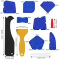 thumbnail image 3 of Jinsinto 20pcs Beauté Couture Calfeutrage Outil Mis Racleur de Colle de Verre Racleur Racleur Plastique Bâton Pointe, 3 of 5