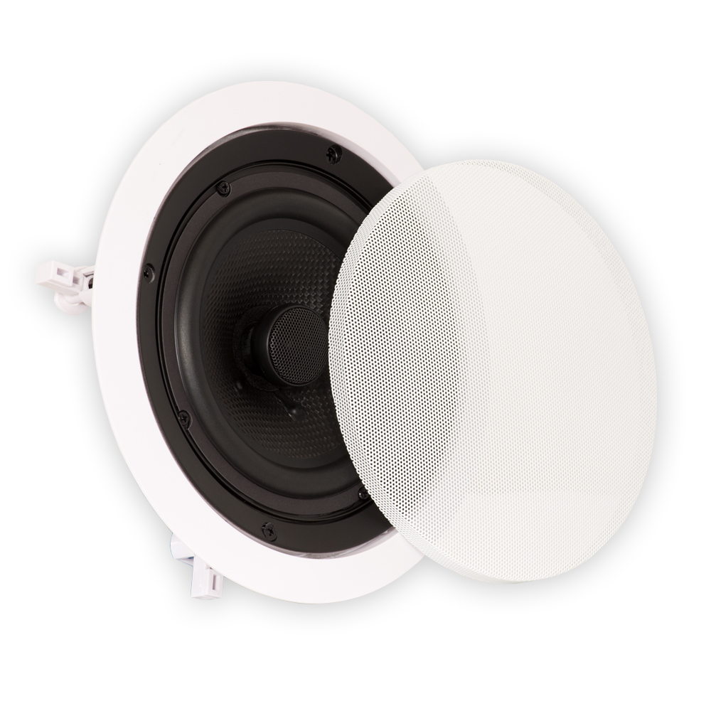 Theater Solutions TS65C In Ceiling 6.5" Speakers Surround Sound Home Theater 3 Speaker Set - image 2 of 5