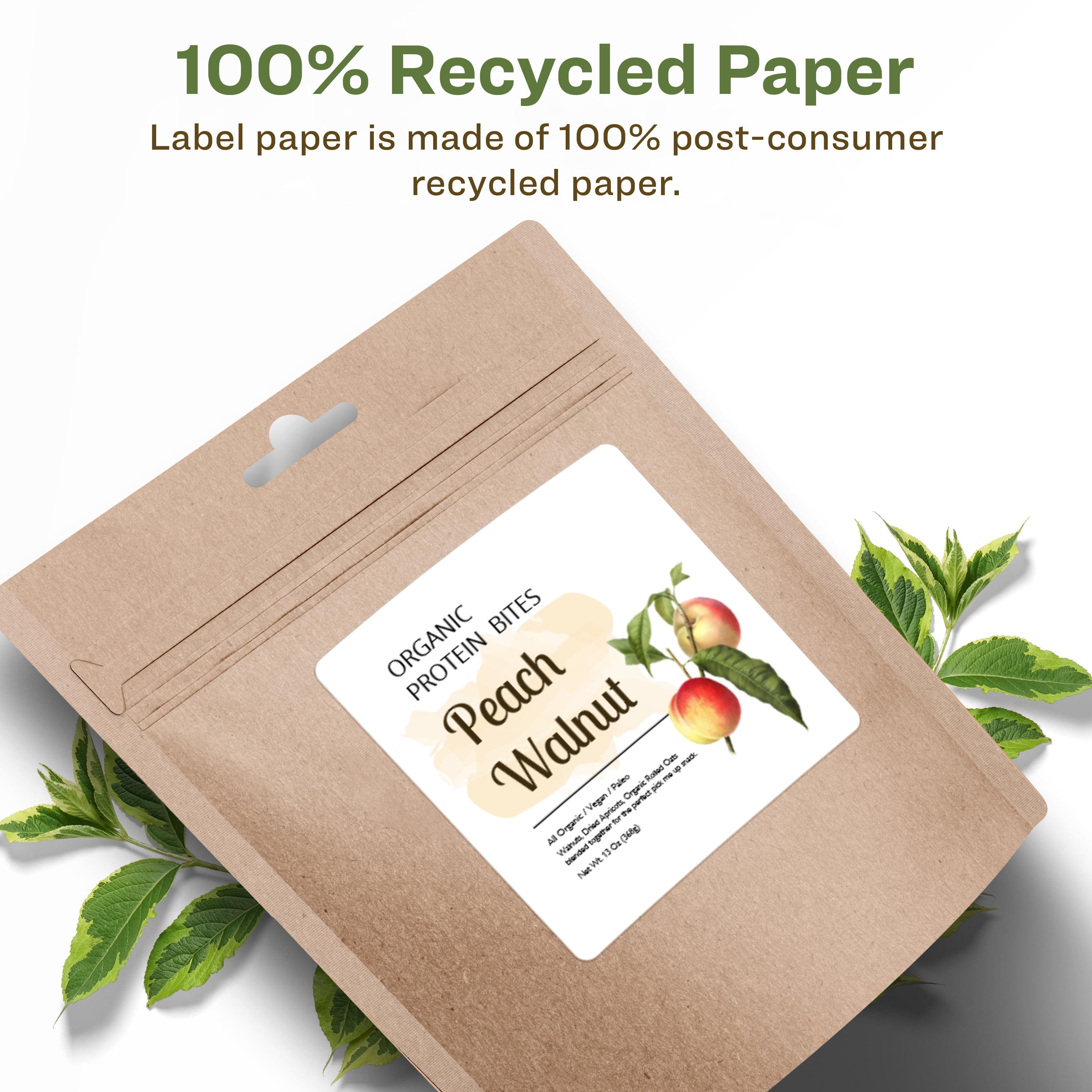 Avery EcoFriendly Square Labels, 2" x 2", 600ct