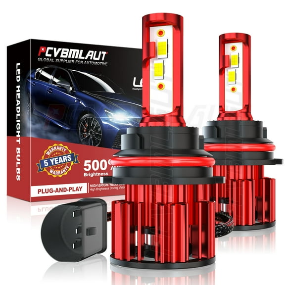 For Nissan Frontier 2001-2018 LED Headlight Bulbs 9007/9004 High Beam and Low Beam Pack of 2