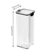 thumbnail image 3 of Xihbxyly Tarro para Almacenar Granos Diversos, Recipiente Hermético para Alimentos, Diseño Transparente, Apilable y Compacto, Organizador de Cocina, Opciones de Varios Tamaños, Capacidad de 460 Ml a, 3 of 5