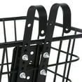 thumbnail image 2 of Bike Basket Bicycle Basket Bicycle Front Basket Hanging Bold Bicycle Basket Electric Vehicle Adjustable Front Frame Basket Multifunctional Quick Release Hook(Only Hook), 2 of 6