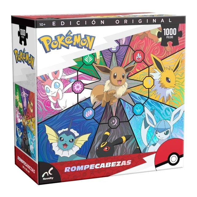 Rompecabezas Novelty 4 En 1 Pokemon Horizon 240 Piezas