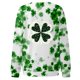 thumbnail image 4 of Xuyuer St. Patrick's Day Sweatshirts for Women Shamrock Shirt Clover Printed Irish Gift Casual Loose Long Sleeve Fit Tops, 4 of 5