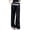 H26 Black, variant on SJLDQY Girls Wide Leg Pants Lace Trousers for Girls Cute Bow Graphic Casual Baggy Pants with Pockets