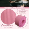 Yoga Mat 1/2 inch thick for Women Men Kids,Nonslip Yoga Mats for Home