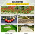 thumbnail image 6 of 2*3FT300FT Premium Weed Barrier Fabric Heavy Duty 2.4OZ, High Permeability Good for Flower Bed, Geotextile Fabric for Underlayment, Polyethylene Ground Cover,Woven Weed Control Fabric, 6 of 7