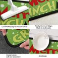 thumbnail image 5 of Merry Grinchmas Kitchen Rugs and Mats Set of 2,Christmas Grinch Kitchen Decoration,Non Slip Absorbent Kitchen Mat Waterproof Runner Rug for Laundry Room and Sink 17x 48+17x30 Inches, 5 of 6