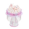 thumbnail image 2 of 3 Pack, Night Light Lamp Pink 6 Inch Diy Craft Set Night Lamp for Bedroom Pink Night Light Decorative Lamp for Girls Bedroom Pink Room Decor for Girls Creative Home Table Decor, 1, 2 of 4