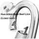 thumbnail image 4 of 6 clips de mosquetón de bloqueo, mosquetón de bloqueo de gancho de resorte de acero inoxidable resistente - clip de mosquetón de tornillo de pulgar de acero inoxidable premium 304, 4 of 5