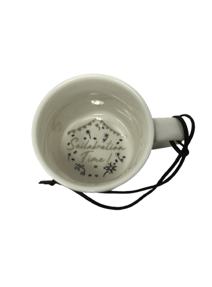 Starbucks Vessels Series 2oz Espresso Demitasse Mini Carnival Cruise Line 50th Anniversary Ceramic Mug
