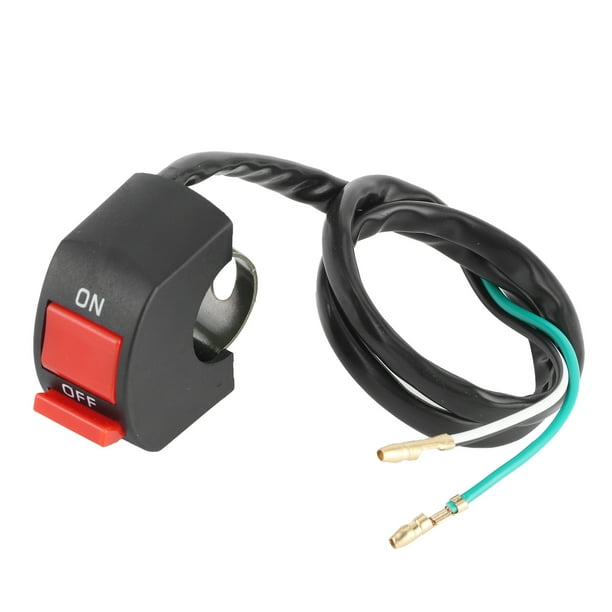 Botón de luz del manillar, interruptor de luz LED universal para motocicleta, interruptor de luz Angel Eyes, interruptor de faro de motocicleta, tecnología innovadora