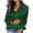 Green, variant on Bixock Summer Women's Tops Long Sleeve Shirts for Women Plaid Print Satin Button Down Shirts for Women Collar Casual Dressy Blouse Tops