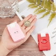 thumbnail image 3 of 2 Pieces Knitting Stitch Counter Manual Finger Counter Knitting Crochet Notions Sale Mini Needle Marking Tool for Home Travel Use (Pink&Red), 3 of 6
