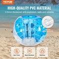 thumbnail image 2 of Inflatable Bumper Ball 1-Pack, 5FT/1.5M Giant PVC Sumo Zorb Ball for Adults & Teens, 0.8MM Thick Bubble Soccer Ball for Outdoor Team Games, Backyard, Park Fun, 2 of 11