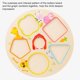 thumbnail image 3 of Juguete de madera Montessori para niños, rompecabezas de matemáticas, tablero de clasificación de formas geométricas, juguete de apilamiento, juguete educativo temprano// kaili Sencillez, 3 of 5