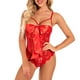 thumbnail image 1 of Ropa interior sexy de una pieza con encaje y entrepierna abierta que deja al descubierto el pecho, 1 of 5