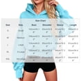 thumbnail image 3 of Neewe Women's Oversized Casual Pullover Long Sleeve Hem Drawstring Hoodies Dress With Kangaroo Pocket, 3 of 5