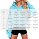 thumbnail image 3 of Neewe Women's Oversized Casual Pullover Long Sleeve Hem Drawstring Hoodies Dress With Kangaroo Pocket, 3 of 5